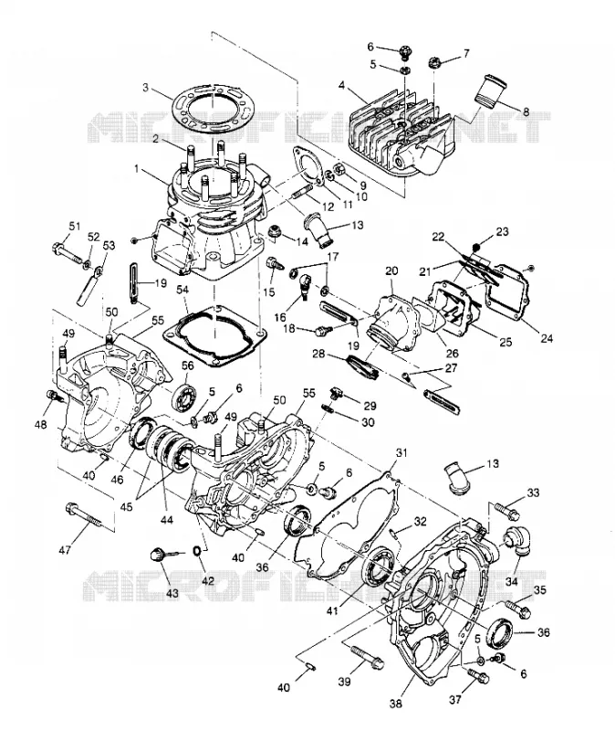 CARTERS MOTEUR AND CYLINDRE SPORTSMAN 4X4 W948040 (4926842684C011)