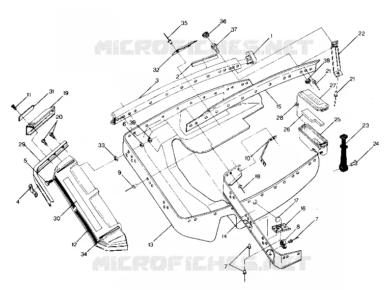 NOSE PAN 650 Updated 2/90 (4916801680005A)