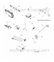 BOUTONS, SENSORS, ECU AND CONTROL MODULES