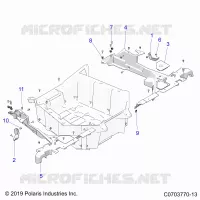 CARROSSERIE ARRIERE RACK, MOUNTING