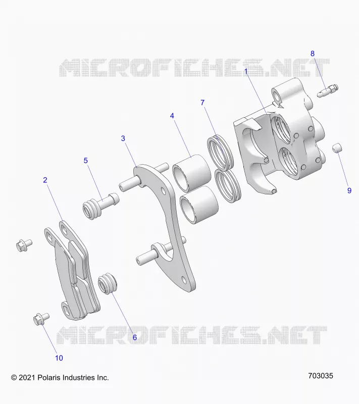 BRAKES, ETRIER DE FREIN ARRIERE