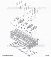 ENGINE, CULASSE