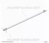 SYSTÃˆME DE TRANSMISSION, FRONT PROP SHAFT