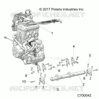MOTEUR, MOUNTING & LONG BLOCK