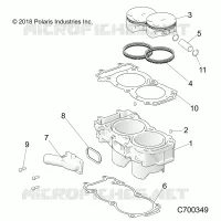 CYLINDRE AND PISTON