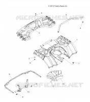 HABITACLE ARRIERE and REAR RACK