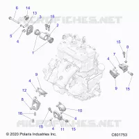 MOTEUR, MOUNTING & LONG BLOCK