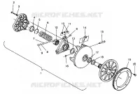 EMBRAYAGE DE TRANSMISSION ASSEMBLY RXL 0940768 AND RXL TOURING 0940869 (4925062506029A)