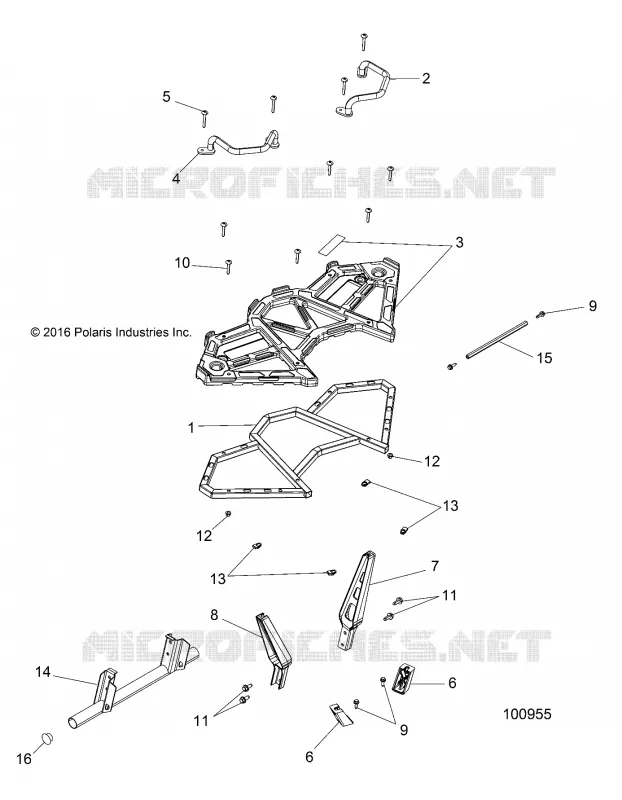 CARROSSERIE ARRIERE RACK