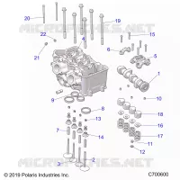 ENGINE, CULASSE AND VALVES