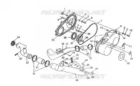 COUVERCLE D'EMBRAYAGE ASSEMBLY 6x6 400L, SWEDISH S948740 and  NORWEGIAN N948740 (4926812681033A)