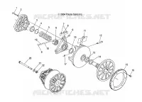 EMBRAYAGE DE TRANSMISSION (ELECTRIC START MODELS)