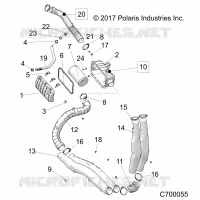 ENGINE, PRISE D'AIR SYSTEM
