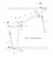 BARRE STABILISATRICE, FRONT