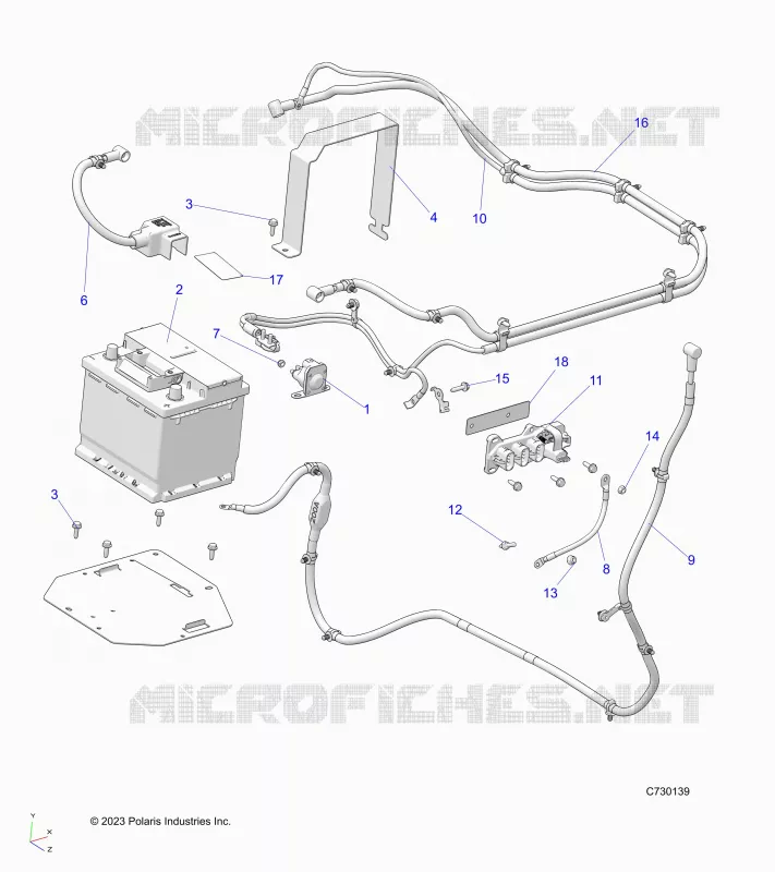 ELECTRICITE, BATTERY