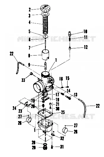 CARBURATEUR (600 AND 600 LE) (4910941094049A)