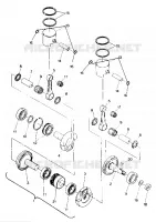 PISTON AND VILEBREQUIN WIDETRAK (4919301930027A)