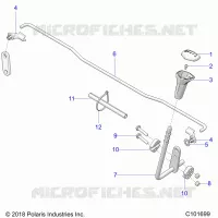 DRIVE TRAIN, SELECTEUR DE VITESSE