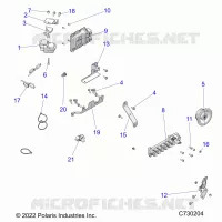 ELECTRICITE, WIRE HARNESS COMPONANTS