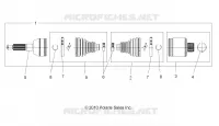 SYSTÈME DE TRANSMISSION, ARBRE DE TRANSMISSION ARRIERE