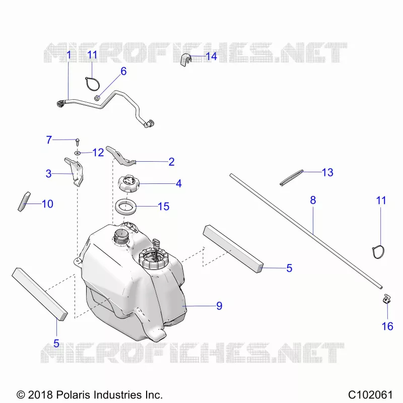 SYSTÃˆME D'ALIMENTATION, FUEL TANK ASM.