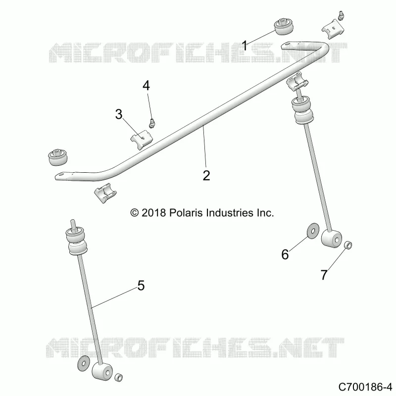 SUSPENSION AVANT, STABILIZER BAR
