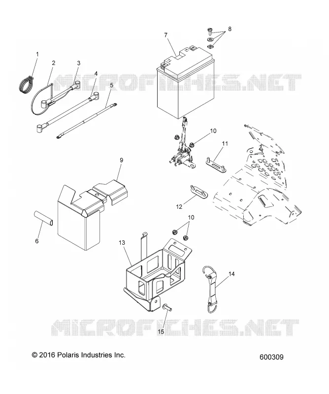 BATTERIE/BOX AND CABLES
