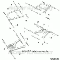 SUSPENSION ARRIERE CONTROL ARMS