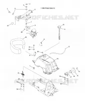 CARBURANT TANK AND CARBURATEUR MOUNTING