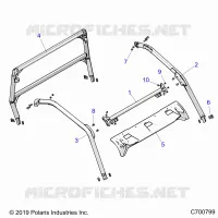 CHASSIS, CAB CADRE