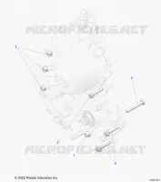 SYSTÃˆME DE TRANSMISSION, GEARCASE MOUNTING