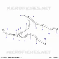 ENGINE, SYSTÃˆME DE REFROIDISSEMENT, HOSES