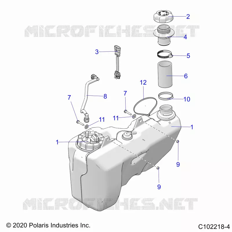 SYSTÃˆME D'ALIMENTATION, FUEL TANK