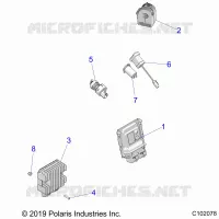 ELECTRICITE, SWITCHES, ECU AND CONTROL MODULES