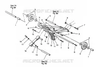 BRAS DE SUSPENSION AVANT LITE 0963433, EURO LITE E963433 AND LITE DELUXE 0963431 (4931663166B010)