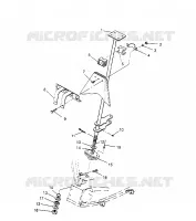 COLONNE DE DIRECTION Sportsman 4x4 W958040 (4930403040B012)