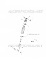 SUSPENSION, AMORTISSEUR ARRIERE MOUNTING