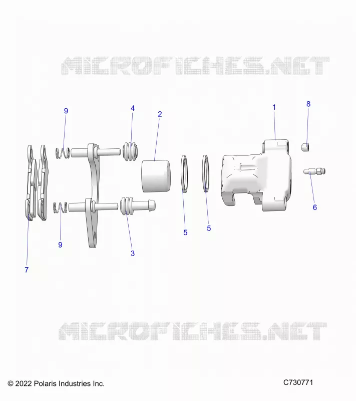 FREIN AVANT CALIPER