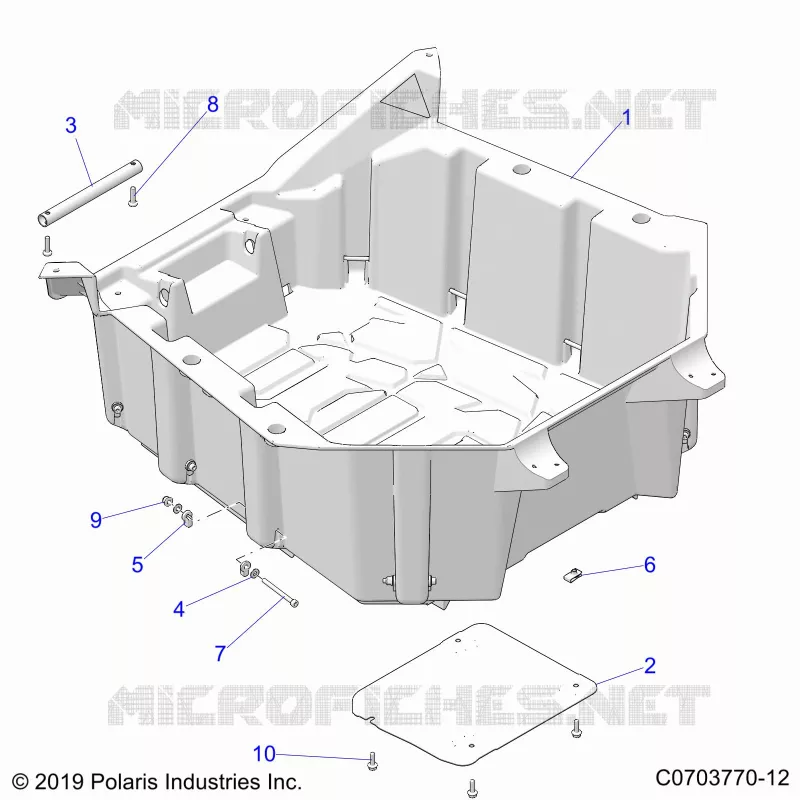 CARROSSERIE ARRIERE RACK