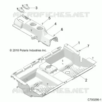 PLANCHER, REAR