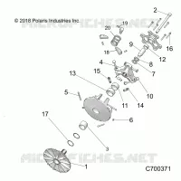 SYSTÃˆME DE TRANSMISSION, PRIMARY CLUTCH