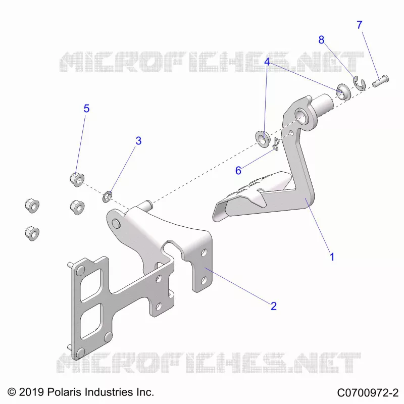 BRAKES, PEDAL AND MAITRE CYLINDRE