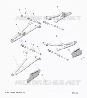SUSPENSION AVANT CONTROL ARMS