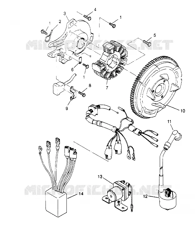 STATOR ASSEMBLY  4X4 400L W948140 (4926772677D005)