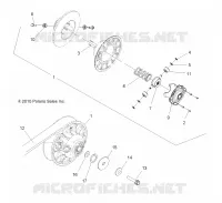 SYSTÈME DE TRANSMISSION, SECONDARY CLUTCH