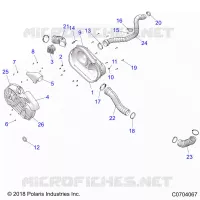 SYSTÃˆME DE TRANSMISSION, CLUTCH COVER AND DUCTING