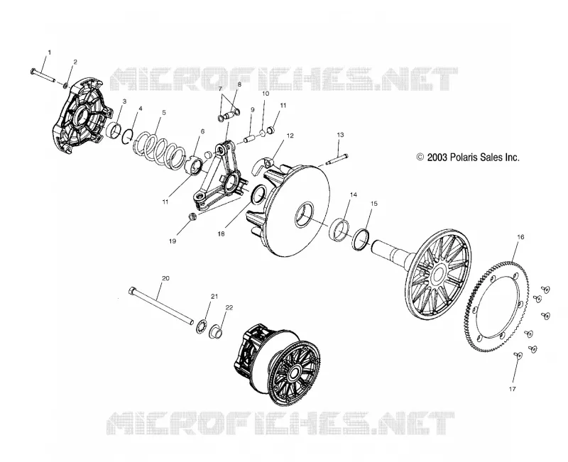 EMBRAYAGE DE TRANSMISSION