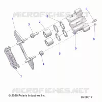FREIN AVANT CALIPER