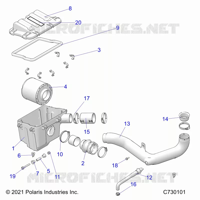 ENGINE, PRISE D'AIR SYSTEM