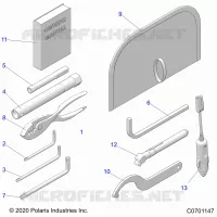 REFERENCE, MANUEL DU PROPRIETAIRE AND TOOL KIT